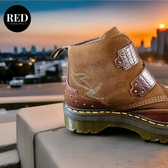 Dr. Martens Devon GA Gothic Americana Western Platform Boots - Women's Size 11 - Picture 14 of 14